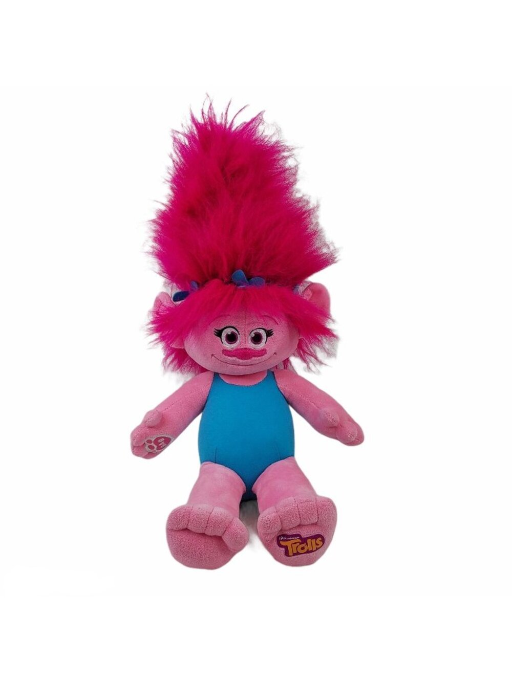 Build a Bear Poppy Trolls Plush Large 23" Dreamworks Stuffed Doll Toy BABW
